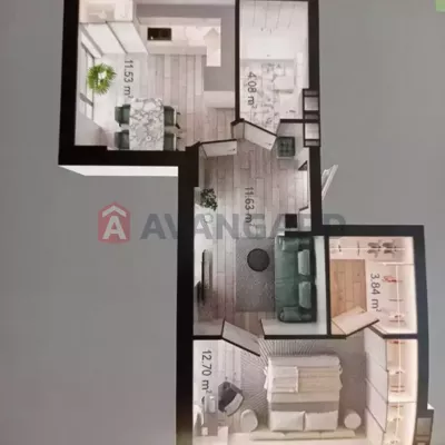 Купить квартиру - Днепр, Костомаровская ул.1. Продажа недвижимости - Центральный (Кировский), вторичный рынок и новострой недорого, цена до 95000$, объявление №1996260 фото 5